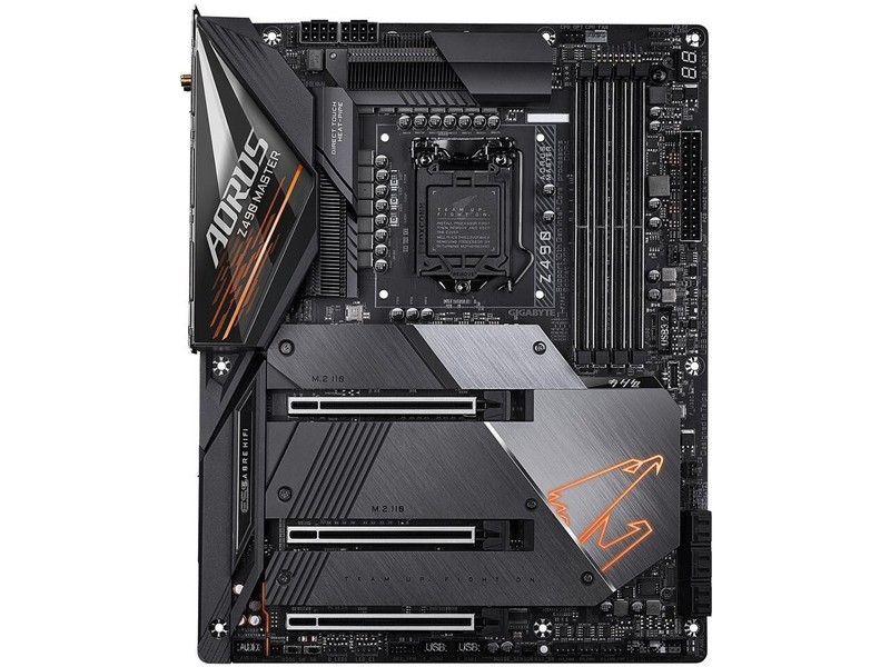 GIGABYTE Z490 AORUS MASTER LGA 1200 Intel  ATX Motherboard  2.5 GbE LAN