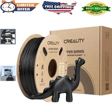 Hyper PLA-CF Carbon Fiber Filament 1.75mm for 3D Printing - Matte Finish, Hig...