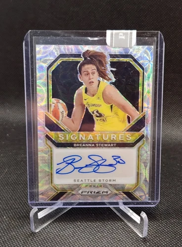 2021 Panini Prizm WNBA Signatures Breanna Stewart Premium Scope Prizm Auto /10