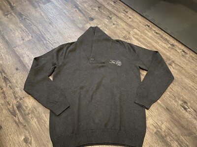 Hochwertiger Tom Tailor Herren Pullover Anthrazit L
