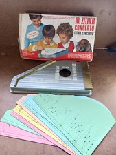Vintage Jr. Zither Concerto. 10 Song Charts. Original Box. Made In Italy.