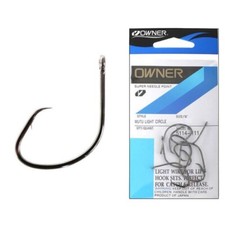 Owner Mutu Light Circle Fishing Hooks - Saltwater & Fresh Water - 5114