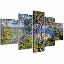 Quadro Moderno 200 x 90 cm Stampa su Tela XXL Quadro costiera #229
