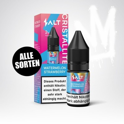 SALT Brew Co Cristallite Liquid für E-Zigarette & Vape mit 20mg Nikotin Nic Salt