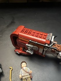 Lego Star Wars Rey&rsquo;s Speeder 75099 100% Complete W/ Instructions