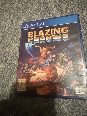 PlayStation 4 Blazing Chrome PS4 Limited Run #296 LRG