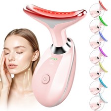 Revitalizing LED  Microcurrent Facial Massager - Face  Neck Light Therapy