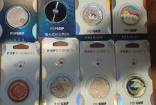 PREMIUM PopSockets Swappable PopGrip Phone Grip  Stand - Altitude Adjustment