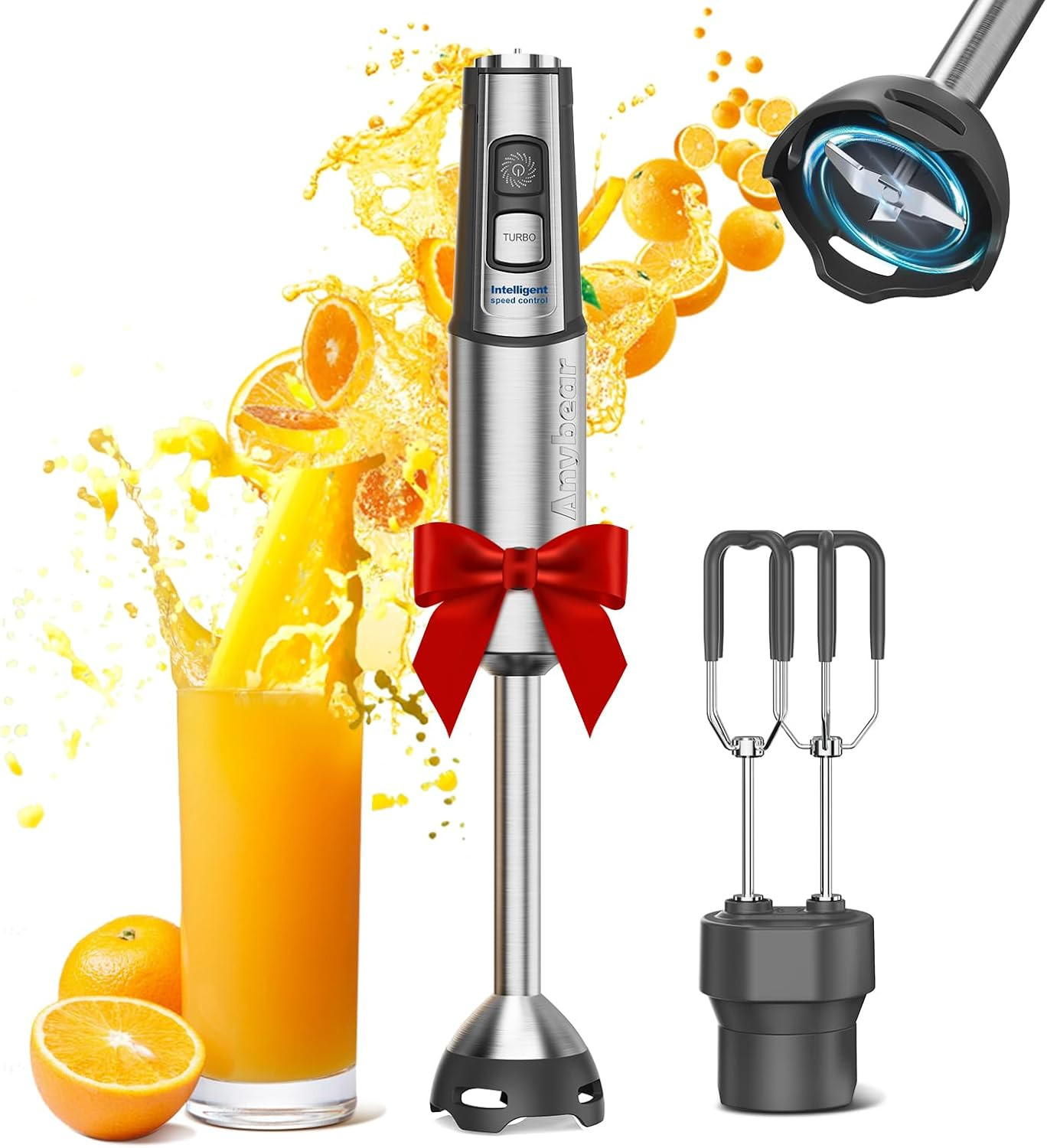 Power Blender 1100W 2-in-1: Smoothie e Meal Prep ad Alta Potenza