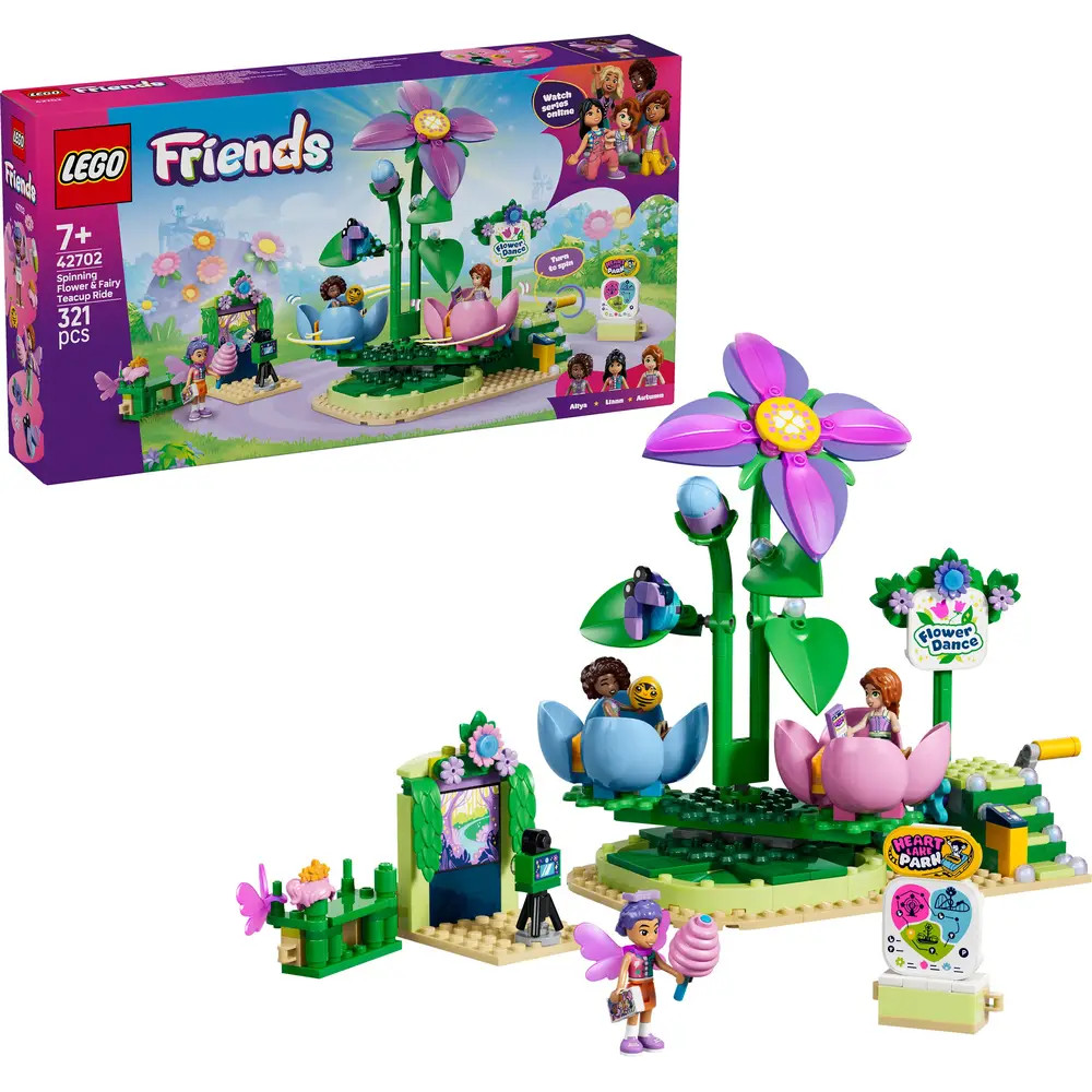 LEGO® Friends 42702 Feentassen-Karussell mit Blumendeko - Bild 6