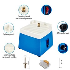 Stained Glass Grinder 4200RPM Power Stained Glass Grinder Glass Art Grinding New