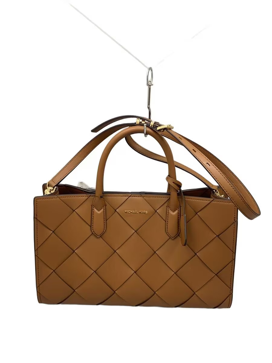 MICHAEL KORS CML Leather Handbag, Plain, sv-2411