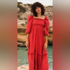 Billabong Red Sundress – Flowy, Feminine & Fun