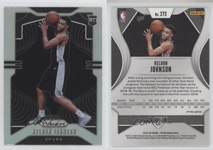 2019-20 Panini Prizm Rookie Silver Prizm Keldon Johnson #273 Rookie RC
