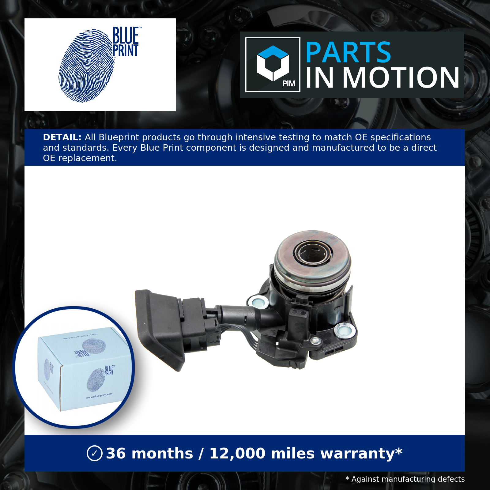 Blueprint ADBP360011 Clutch Central Slave Cylinder Fits Citroen Peugeot Toyota - Image 13