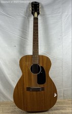 Harmony Vintage Acoustic Guitar 6 String All Mahogany Made in USA with Case