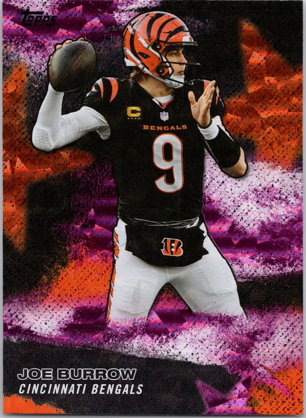 2026 Topps Flagship #NFLS-5 Joe Burrow NFL Stars Crackle