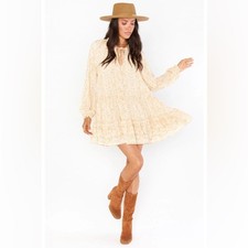 SHOW ME YOUR MUMU Birdie Snake Print Mini Dress | Size Small | RevolveSaks