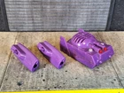 Vintage HASBRO Transformers G2 RAMJET purple launchers & Sound FX box, works!