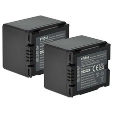 2x Batteria per Panasonic NV-GS33 NV-GS35 NV-GS300 NV-GS400 NV-GS330 1100mAh 7,2V
