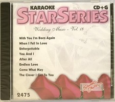 SOUND CHOICE STAR SERIES KARAOKE - WEDDING MUSIC - VOL 18 - SC2475