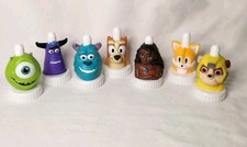 Good 2 Grow Reusable Toppers Random Mixed Lot of 7 Various Characters