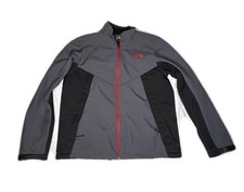The North Face Apex Bionic Jacket Mens L Full Zip Softshell Windwall Dark Gray