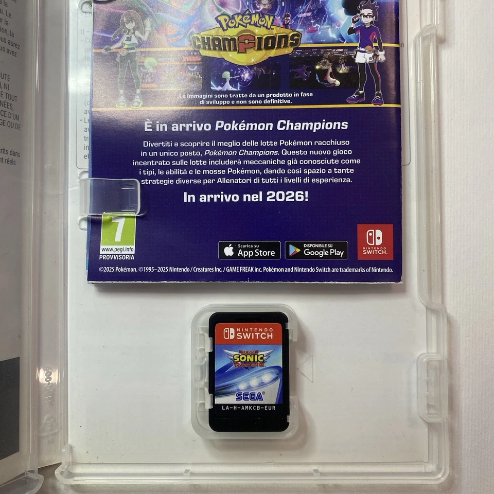 Team Sonic Racing Nintendo Switch PAL ITA PEGI 3 SEGA Racing Completo, testato, foto 3 di 3