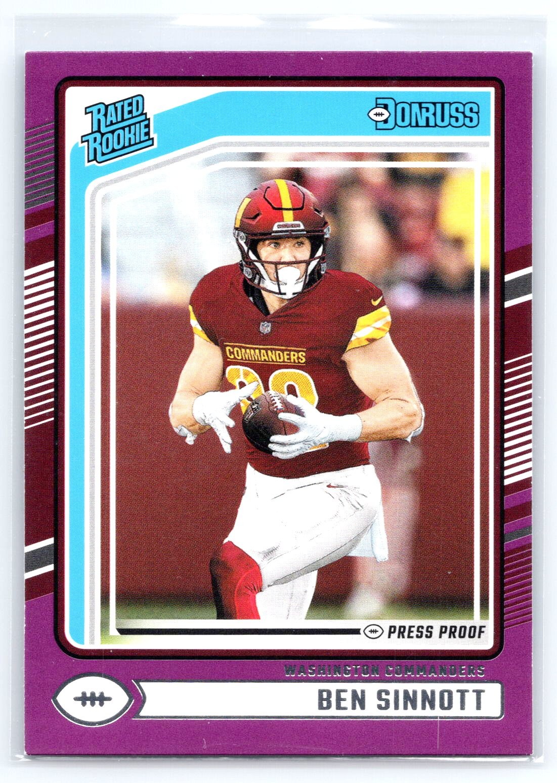 2024 Donruss #314 Ben Sinnott Press Proof Purple
