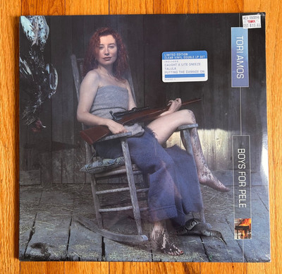 Tori Amos - Boys for Pele, Orig. Pressing, Clear Vinyl Edition- Brand New Sealed