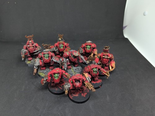 Warhammer 40K Orki Nobz - Gambe E Busto B - Pezzi Non Assembiati Non Verniciati