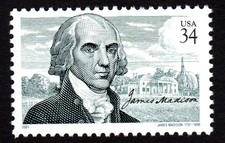 SCOTT #3545 JAMES MADISON,  2001, MINT CONDITION, NH L@@K!