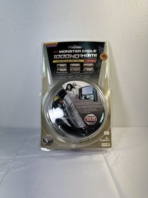 Monster Cable Ultimate High Speed 1000HD HDMI Cable for HDTV - 2 Meter (6.5 Ft)