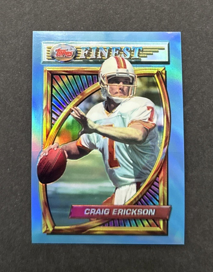 1994 Topps Finest CRAIG ERICKSON Refractor #104