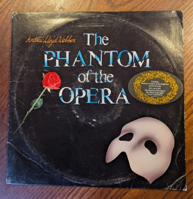 Andrew Lloyd Webber - The Phantom Of The Opera - 12'' Double Vinyl Record 1987