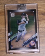 2021 Topps Clearly Authentic Black Autograph CAA-CS Clarke Schmidt - Yankees /75