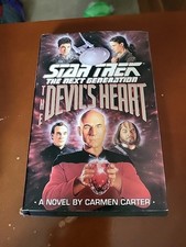 Star Trek: The Next Generation: The Devil’s Heart HCDJ Pocket Books 1st Print 93