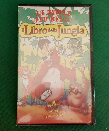 VHS 12091 Nuovo e Sigillato "Il Libro della Jungla" Stardust durata 50' circa - Foto 1 di 4