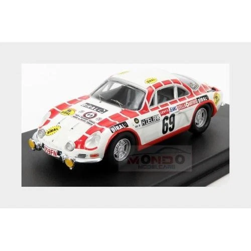 1:43 TROFEU Renault Alpine A110 #69 Tour De Belgique 1971 Delbar Collaer TRRBE23 - Image 2 of 2