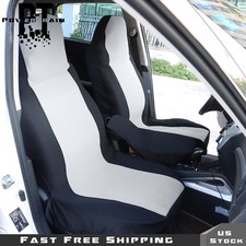 Car Seat Covers Blksilver For Ford Ranger 1998 1999-2003 6040 High Back Seats