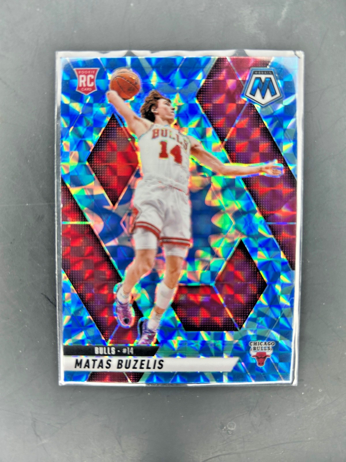 2024-25 panini Mosaic Matas Buzelis Blue Reactive Prizm RC #223
