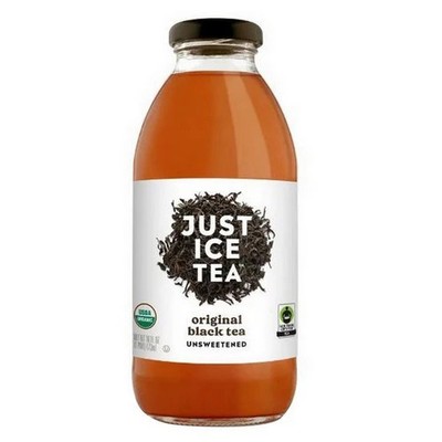 Original Black Tea Unsweetened 16 Oz(Case Of 12) By Just Ice Tea