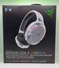 Razer Barracuda X Chroma Wireless Over-the-Ear Gaming Headset, Phantom White