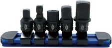 ASTRO 5-Piece 1/4” Nano Drive Size Adapter Set