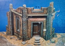 Niestandardowa dioramika CD-123 1/35 Zrujnowana poczta plus BONUS