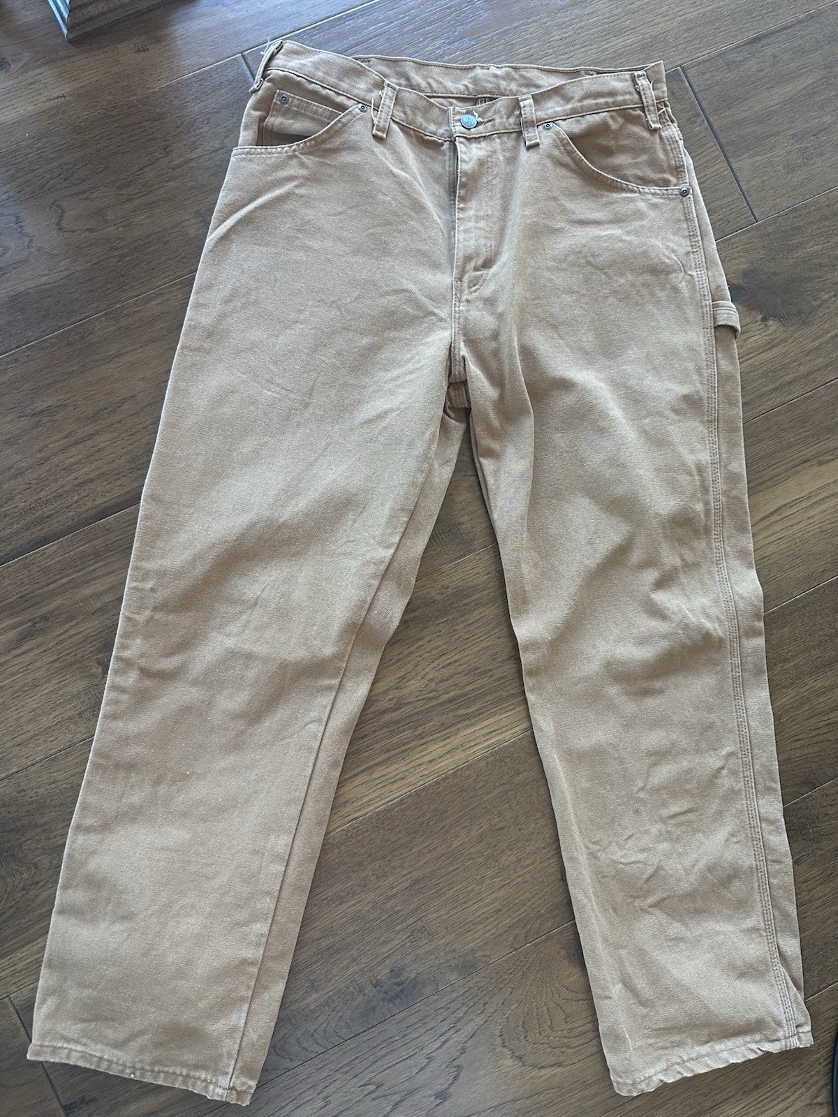 Dickies Duck Carpenter Pants 34x30 Used Good Condition Brush, Working,
