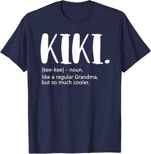 Kiki Shirts for Women Mother's Day idea for Grandma Kiki T-Shirt Hoodie - Picture 6 of 15