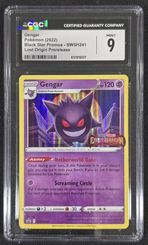 Gengar graded CGC 9 for sale on eBay