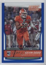 2016 Score Rookies Jumbo Artist's Proof 35/50 Kevin Dodd #403 1u6