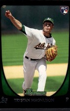Trystan Magnuson 2011 Bowman Draft Picks & Prospects Athletics Rookie #61